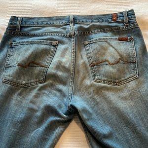 Men’s 7 for all mankind jeans. 32”x32”, button fly, very soft denim.